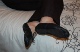 A friend wearing my G/F\'s Ballets ! Click to see shoefan999’s pic