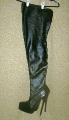 my new boots, 7 inch heels, mmmm. Click to see leather941’s pic