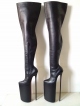 16 inch heel 48 inch high custom made calfskin boots Click to see aintree’s pic