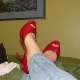 My new red peeptoes! :D Click to see converselover1110’s pic