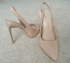Beautiful patent nude slingbacks. Click to see highheelfever’s pic