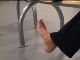 Stretching her foot out Click to see SolesLuvr1988’s pic