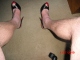 Doing some heel bending with both of the sexy Loubies!! They don't bend or break.. Click to see shuz2trash’s pic