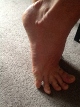 barefoot after long walk Click to see jal53’s pic