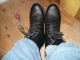 wearing my boots Click to see shoefettish’s pic