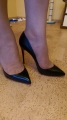 Wife's feet and Louboutin Pigalle 10 cm heels Click to see LordShoeFucker’s pic
