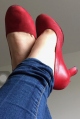 Cabin crew friend - in her heels Click to see sniffhershoes’s pic